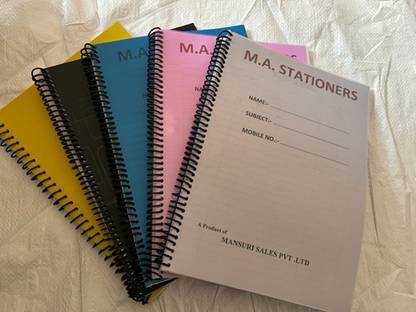 PerDay notebook A4 Notebook plain 200 Pages