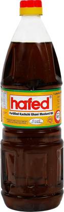 HAFED Fortified Kachchi Ghani Mustard Oil PET Bottle