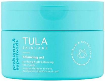 Tula Skincare Balancing Act Purifying & pH Balancing Toner Pads