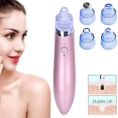 TGOPIT 4 in 1 Blackhead Whitehead Remover Device - Acne Pimple Pore Cleaner Vacuum Portable Galvanic Facial Machine