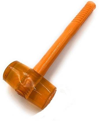 HOUF Rubber Mallet Hammer 2" Non-Marring Shock Absorbing for Jewellery Making, Watchmaking, Beading, Carpentry, Leather Crafting, Metal Work, Model Mallet