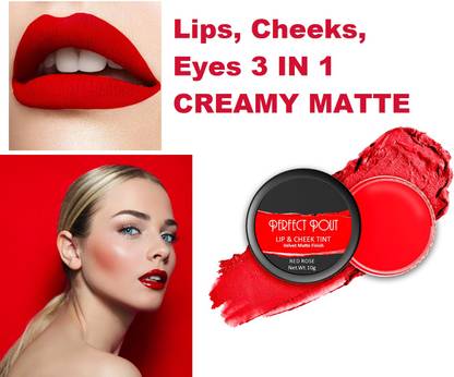ADJD Lips, Cheeks, Eyes ,ROSE RED Lip Stain