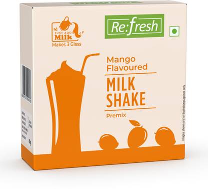Refresh Mango Milkshake Premix Powder 80 GM