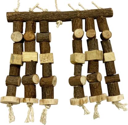CONGO NATURAL PARROT TREAT Chew Toys Provide Essential of Wild for Medium & Large Birds Wooden Chew Toy, Training Aid For Bird