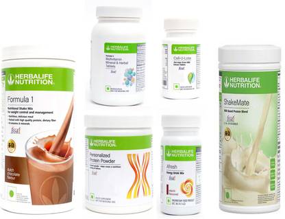 Herbalife Nutrition FORMULA1CHOCOLATEPROTIEN200GAFRESHENERGYDRINKELAICHISHAKEMATE500GCELL U LOSS F2 Plant-Based Protein