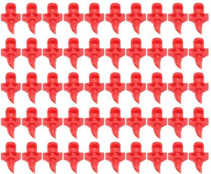 lukzer 50Pcs Angle Sprinkler Miniature Garden Lawn Water Spray Nozzle Micro Sprayer Jet garden sprinkle plants & trees watering tool