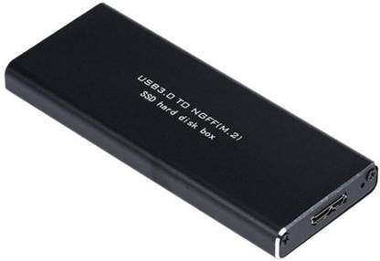 Buyyart USB 3.0 to NGFF M.2 SSD Hard Disk Box B Key SSD Adapter External Enclosure Case USB Adapter