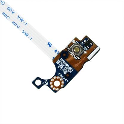 SDLAPPARTS Laptop On/Off Power Button for HP 15-AC 15-AY 15-AF 250g4 255g4 P/N PK343003U00 Laptop DC Jack Wire Connector