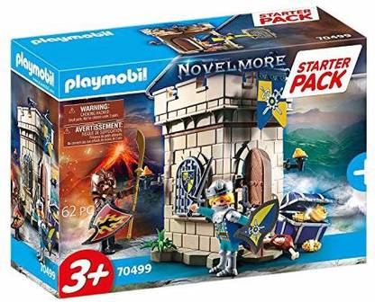Playmobil Starter Pack Novelmore Knights' Fortress Multicolor, 24.8 x 18.7 x 9.2 cm