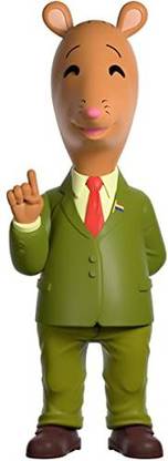 You Tooz Mr Ratburn Vinyl Figure, 5" Nigel Ratburn Action Figure, Arthur’s Teacher