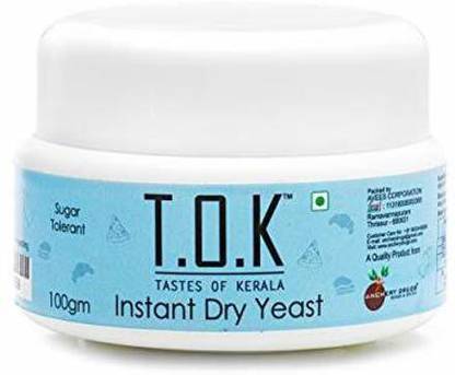 TOK (Tastes Of Kerala) Instant Dry Yeast 100 GMs Yeast Powder