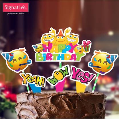 Signative CAKE DECORA - GARDEN Cake Topper