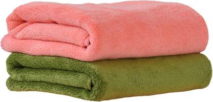 YELLOW WEAVES Microfiber 400 GSM Face, Hand, Sport Towel Set