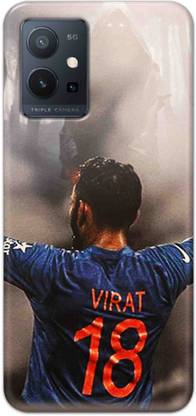 NDCOM Back Cover for iQOO Z6 5G Virat Kohli Ru Machine Printed