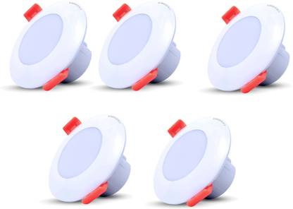 ambert 3 watt led ceiling light pack of -5, white color Ceiling Light Ceiling Lamp