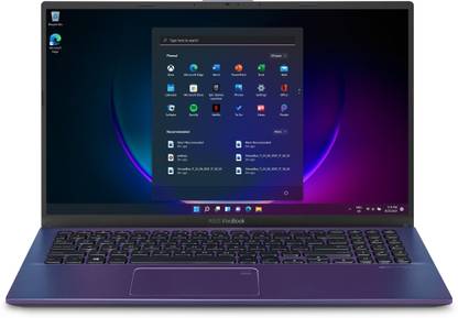 ASUS Vivobook 15 AMD Ryzen 3 Dual Core Ryzen 3 - 3200U - (8 GB/512 GB SSD/Windows 11 Home) X512DA-BQ313WS Thin and Light Laptop