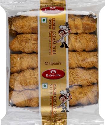 Malpani's Bakelite Puneri Roll Cream Filled Biscuit