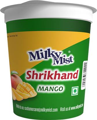 Milky Mist Shrikhand Flavored Curd Mango