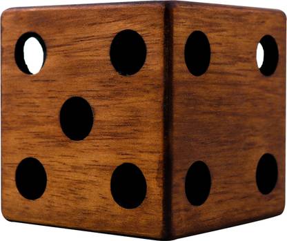 Crimson Knot 6 Compartments Wooden Pen Stand
