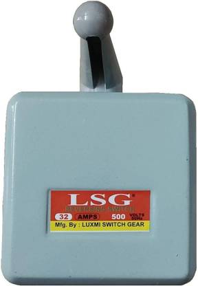 MME Reverse LT Control Switch, 32 Amp. 415V 32 A Two Way Electrical Switch