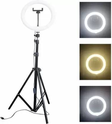 Paradox 10"LED Selfie Ring Light with 7Ft Extendable Tripod Stand for Live Streaming P9 Ring Flash