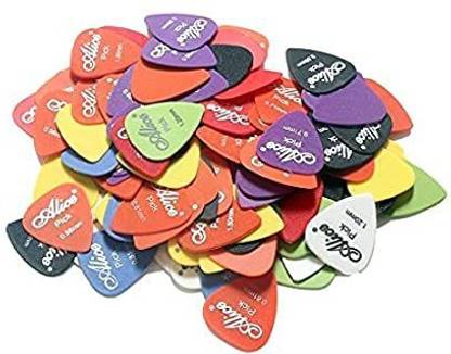 Music Mantra Guitar Picks15 pcs Mix set of Pick 0.58mm/0.71mm/0.81mm/0.96mm/1.20mm/1.50mm Guitar Pick