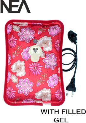 Nea Electric Hot Water (With Filled Gel) Warm Bag for Pain Relief & Massager Electrical 1 L Hot Water Bag