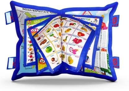 Toygear 125/PILLOW Foam Alphanumeric Baby Pillow Pack of 1