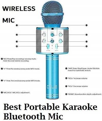 Y2H Enterprises A103 | Ws 858 Advance Wireless Karaoke Mic For Youtube Sing (Pack of 1) Microphone
