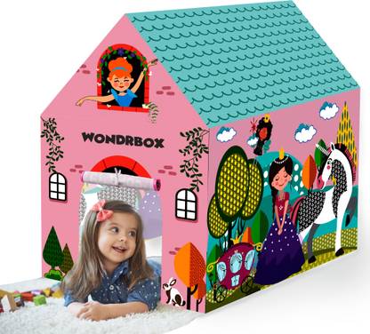 WONDRBOX Princess and unicorn play tent