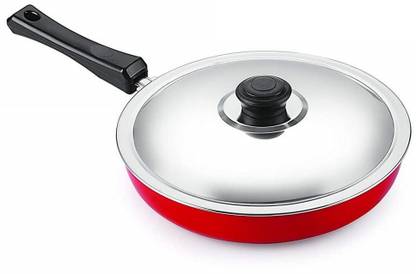 Masox Store Non Stick Coated Layer Fry Pan With Lids G-99 Non-Stick Coated Cookware Set