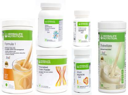 Herbalife Nutrition FORMULA1ORANGE PROTIEN200GAFRESHENERGYDRINKLEMONSHAKEMATE500GCELL U LOSS F2 Plant-Based Protein