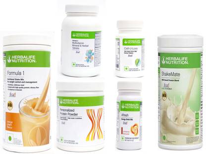 Herbalife Nutrition FORMULA1ORANGE PROTIEN200GAFRESHENERGYDRINKCINNAMONSHAKEMATE500GCELL U LOSS F2 Plant-Based Protein