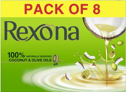 Rexona Coconut and Olive Oil,Body Soaps for Bath