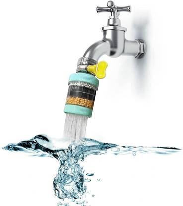 Epsilon Carbon Activated Tap Water Purifier Filter with Magnet for Drinking Water Tap Mount Water Filter