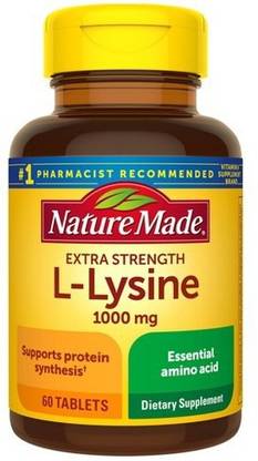 Nature Made L-Lysine -- 1000 mg -