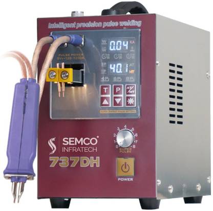 semco INTELLIGENT TIME-DELAY BATTERY SPOT WELDER SI 737DH Alternator Welding Machine