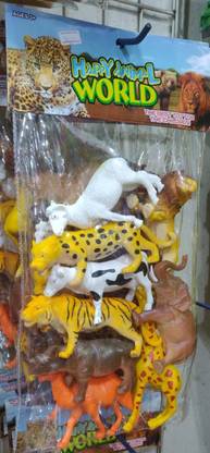 CutieKart Happy Animal World (6 Pcs) - Medium Size