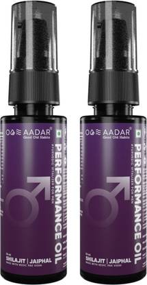 AADAR PerforMANce Oil |Ayurvedic Power Oil for Men Improves Stamina & Vitality (30 ml)