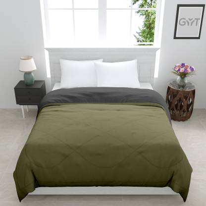 GYT Solid Single Comforter for  Mild Winter