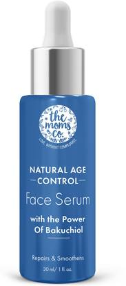 The Moms Co. Natural Age Control Face Serum with Niacinamide, Refines Skin Texture & add Glow