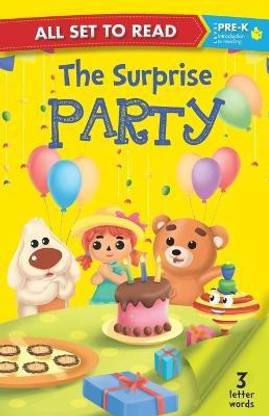 All set to Read PRE K The Surprise Party