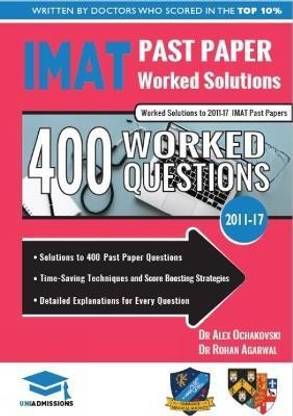 IMAT Past Paper Worked Solutions
