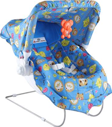 JoyRide Multipurpose Carry Cot/Bouncer/Rocker with Mosquito Net Bouncer