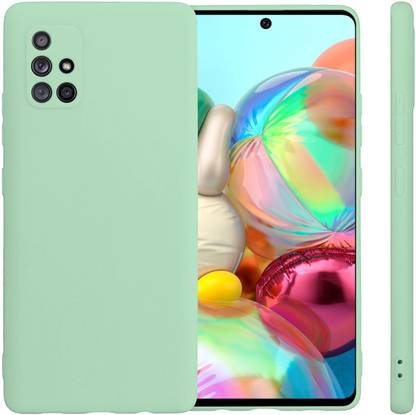 VONZEE Back Cover for Samsung Galaxy M31S Liquid Silicone Case With Microfiber Cloth Lining Case