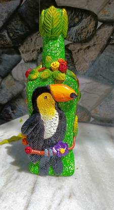Chitranshi art n kraft BOT4 Decorative Bottle