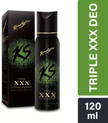 KS Triple XXX Deodorant Spray - For Men (120 ml) Deodorant Spray  -  For Men