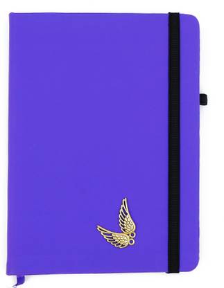 ASRAW Golden Wings A5 Sized Hardcover Diary A5 Diary Ruled 176 Pages