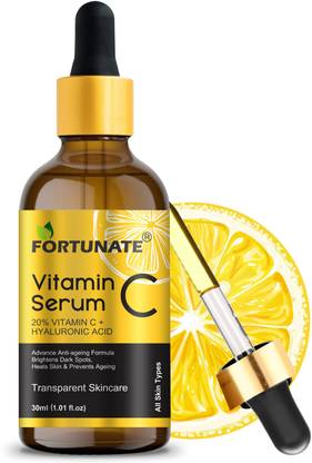 FORTUNATE Vitamin C Face Serum - Skin Brightening, Anti-Aging, Skin Repair Face Serum