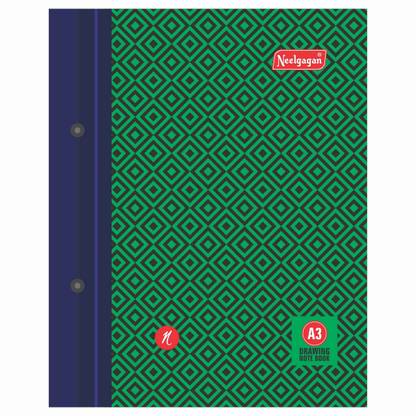 NEELGAGAN Drawing File A3 Size Hard Card Board P-3 (36cm X 43.5cm)
